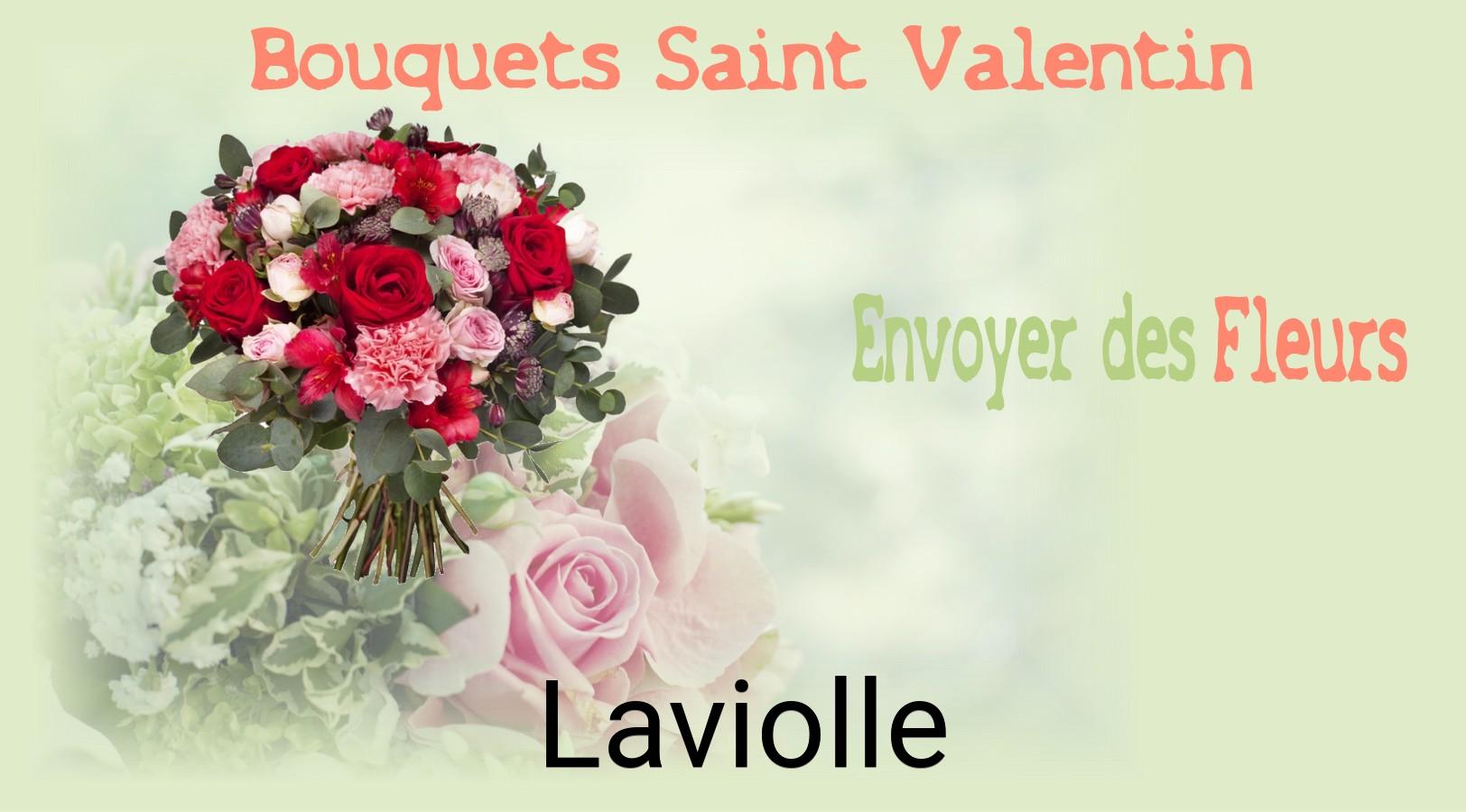 Roses de Saint-Valentin livrées à Laviolle
